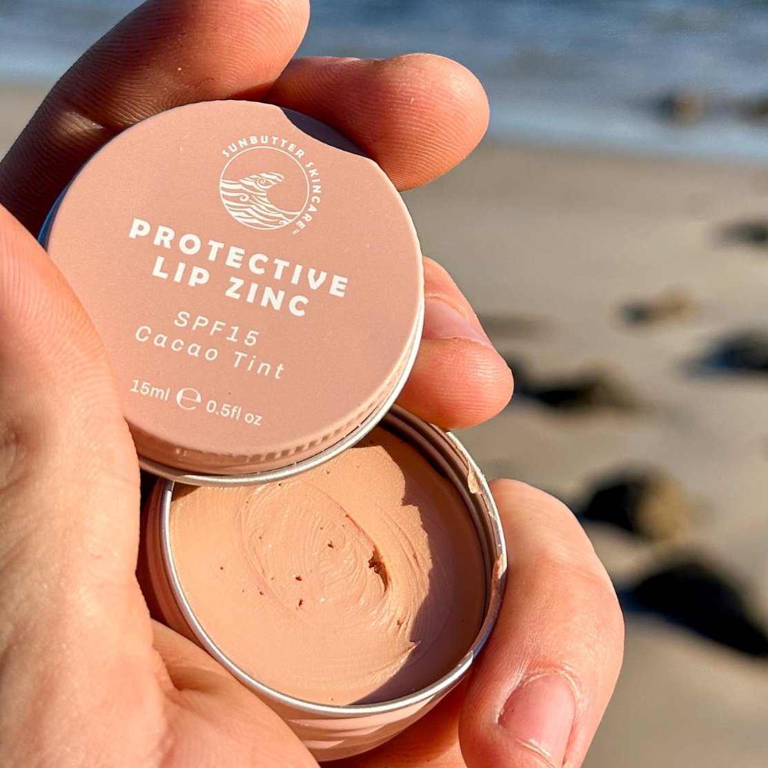 SPF15 Protective Lip Zinc - Cacao Tint