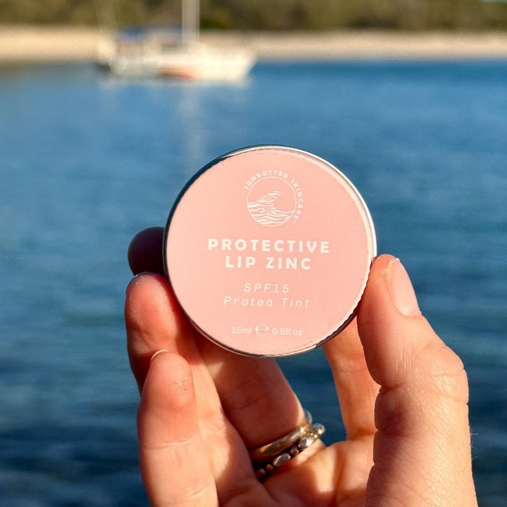 SPF15 Protective Lip Zinc - Protea Tint