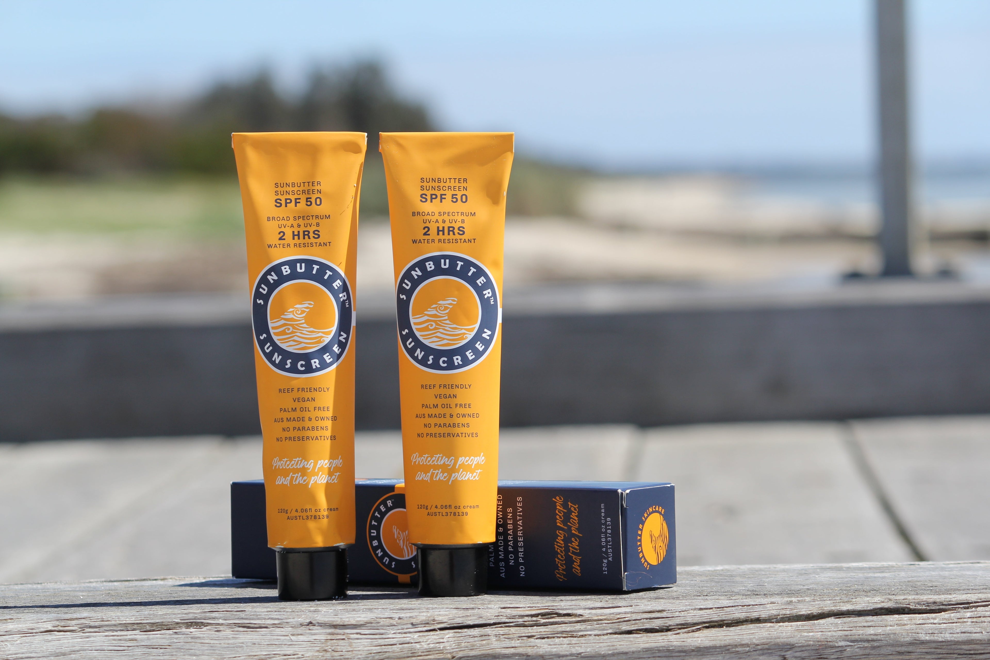 SunButter Skincare SPF50 Tube - 120g - 12 pack!