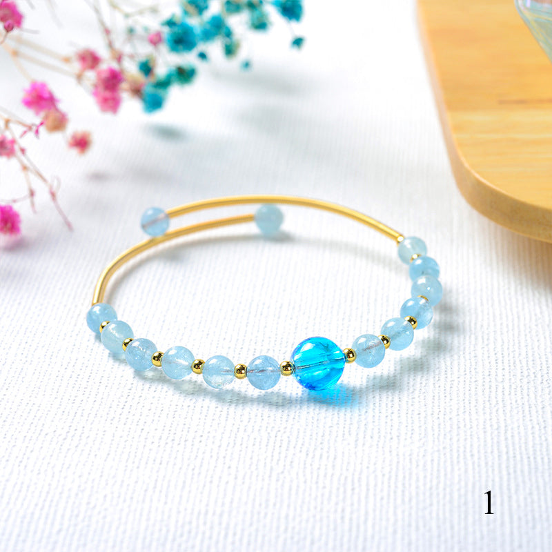 Murano Glass Bead Bracelet | Essential Oil Diffuser Jewelry | Diffusing on the go