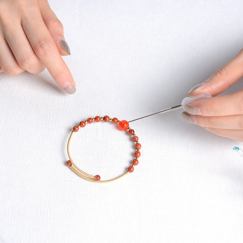 Murano Glass Bead Bracelet | Essential Oil Diffuser Jewelry | Diffusing on the go