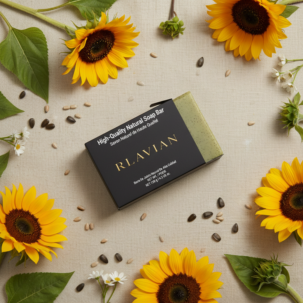 The Sunflower Ritual — Radiance & Youth Cleansing Bar
