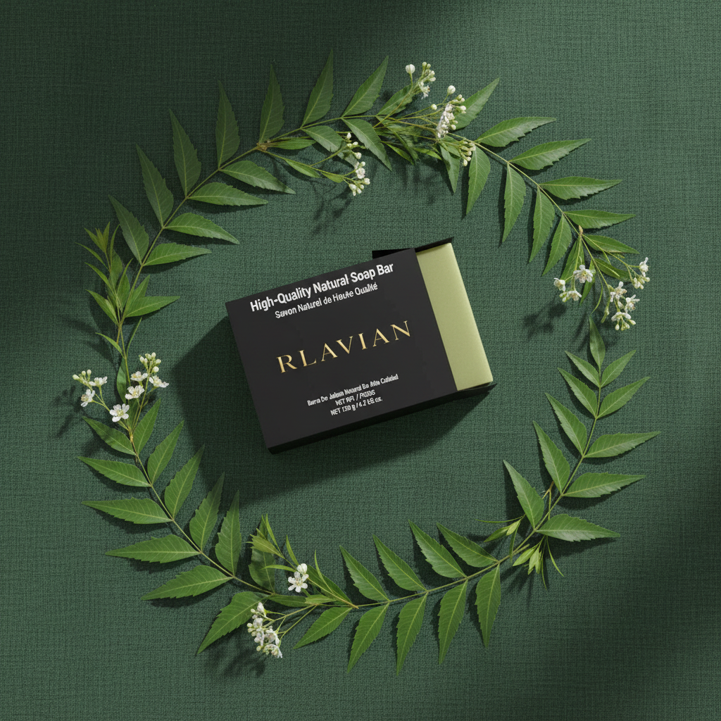 The Neem Ritual — Botanical Purifying Cleansing Bar