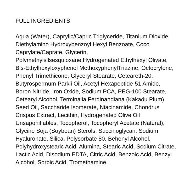 Peptide BB Tinted Moisturiser SPF30