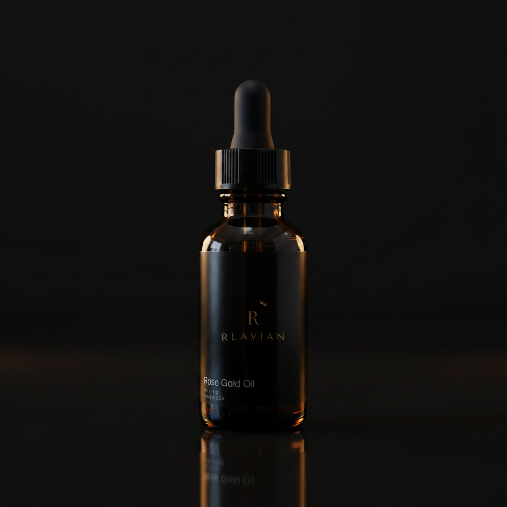 Rose Gold Oil - 45° Side